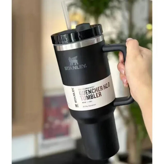 Stanley 40 Oz (1200ml) Stainless Steel Tumbler With Straw