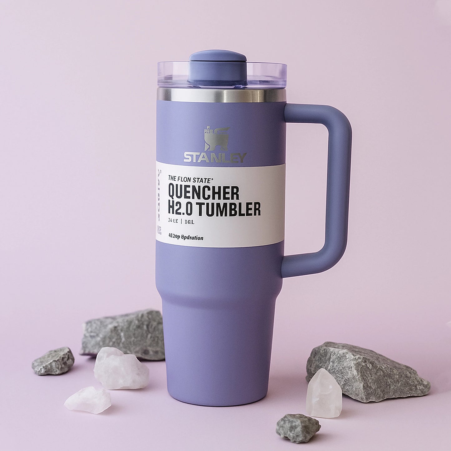 Stanley 40 Oz (1200ml) Stainless Steel Tumbler With Straw
