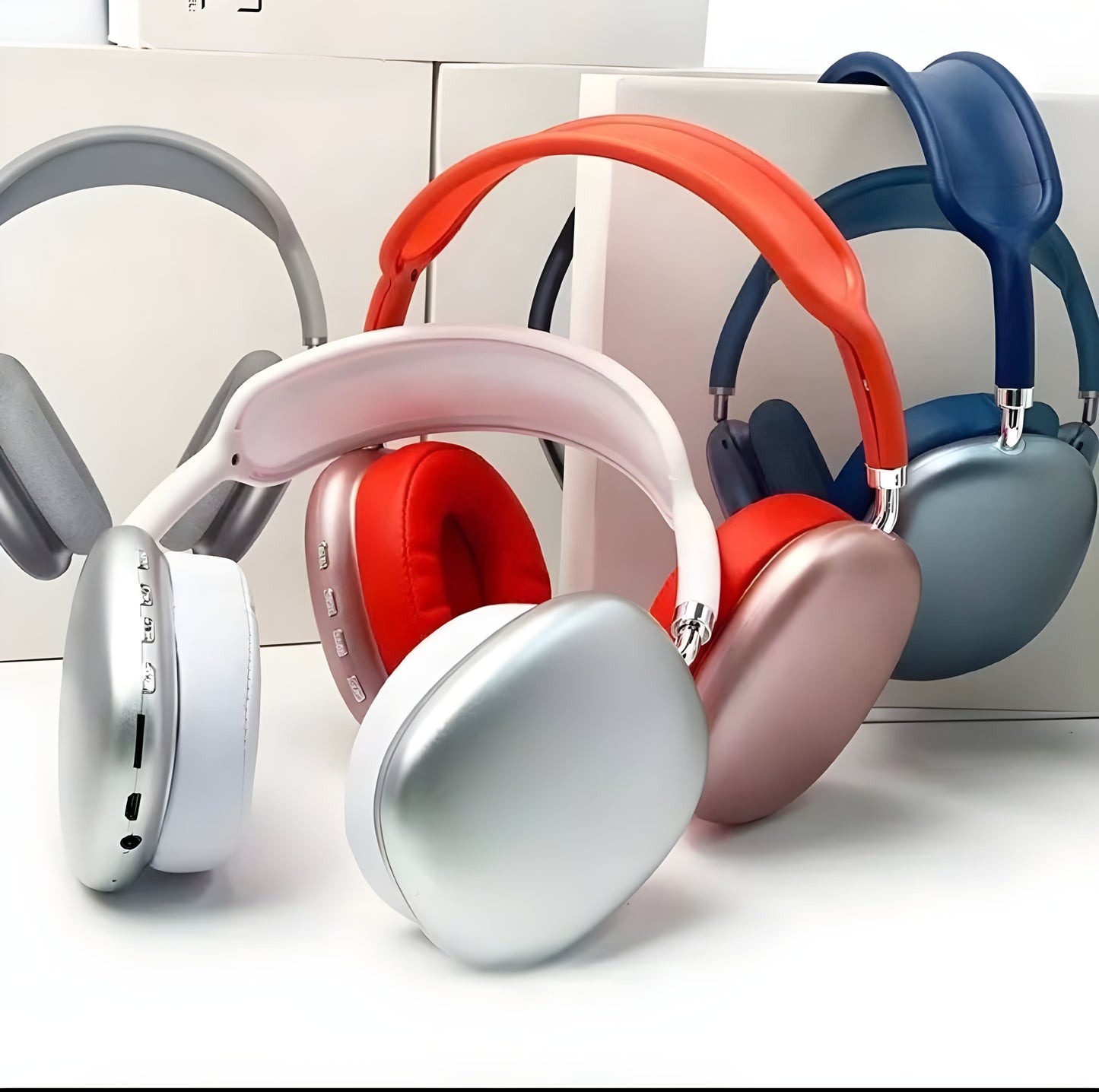 P9 Wireless Bluetooth Headphones Adjustable Over-the-ear Stereo Headset | Best Quality Wireless Headphones (random Color)