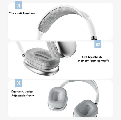 P9 Wireless Bluetooth Headphones Adjustable Over-the-ear Stereo Headset | Best Quality Wireless Headphones (random Color)